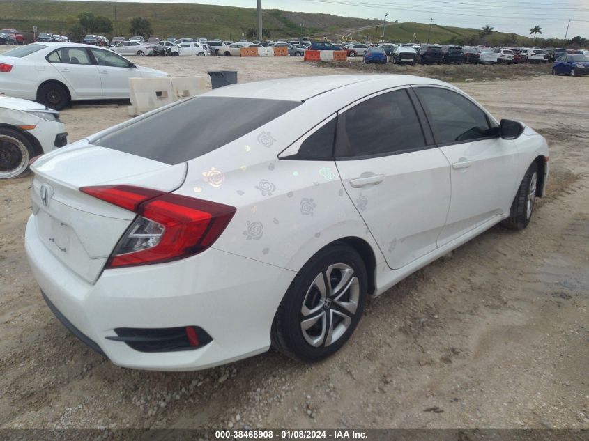 2018 HONDA CIVIC LX - 2HGFC2F58JH568558