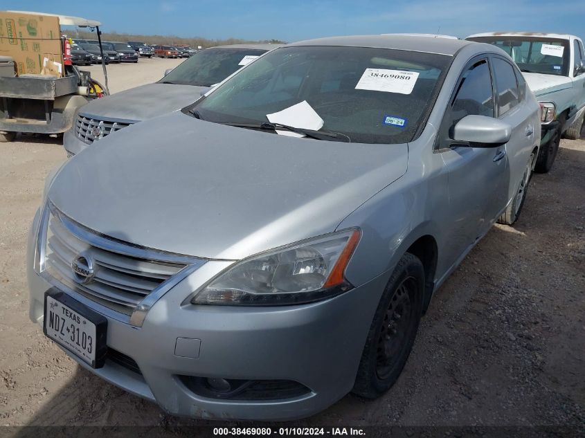 2013 NISSAN SENTRA SV - 3N1AB7AP0DL754238