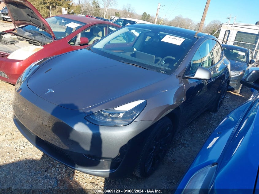 VIN 7SAYGDEF3PF871573 2023 TESLA MODEL Y