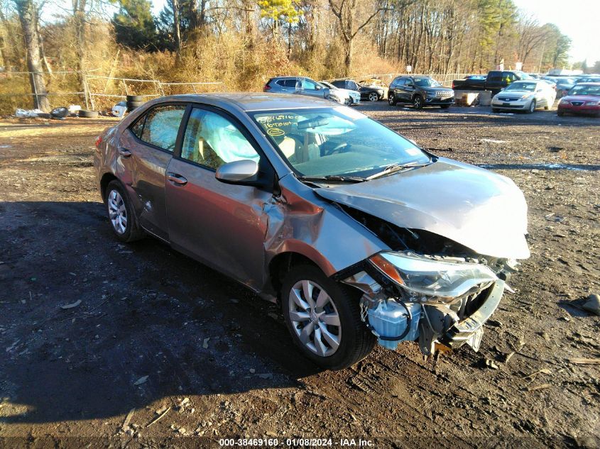 2016 TOYOTA COROLLA LE - 2T1BURHEXGC548833