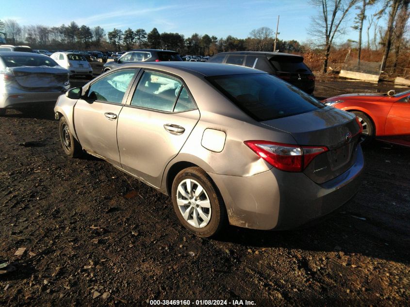 2016 TOYOTA COROLLA LE - 2T1BURHEXGC548833