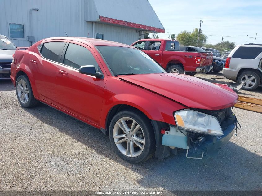 2013 DODGE AVENGER SE - 1C3CDZAG2DN532655