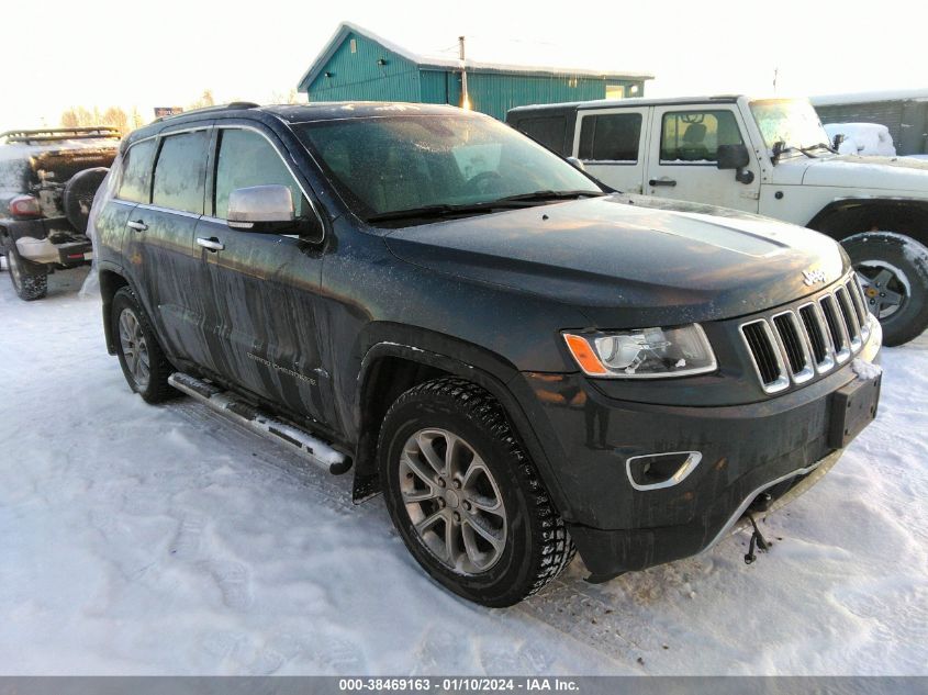 Lot #2539234034 2014 JEEP GRAND CHEROKEE LIMITED salvage car