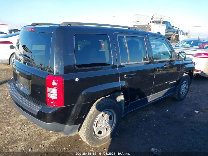 2015 JEEP PATRIOT SPORT - 1C4NJPBB7FD118297
