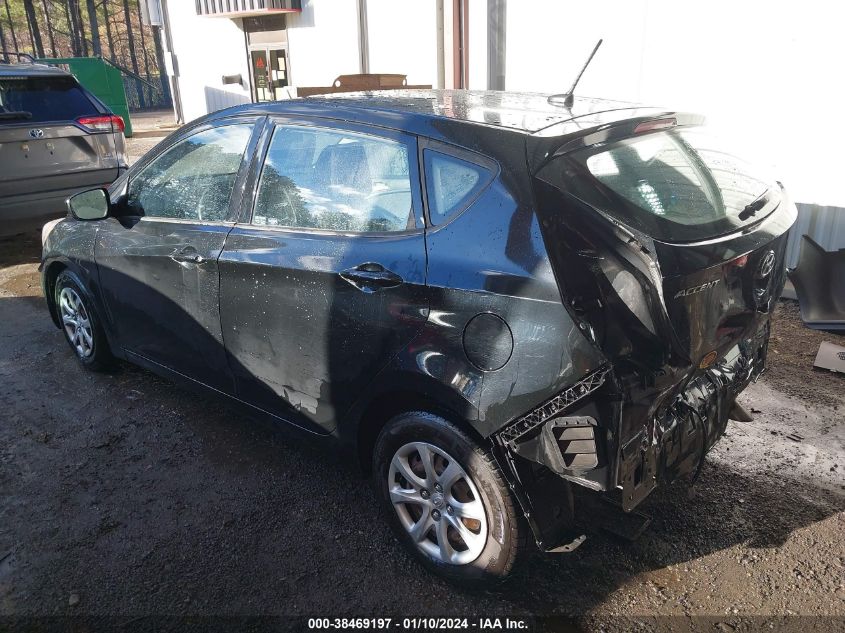 2013 HYUNDAI ACCENT GS - KMHCT5AE2DU125605