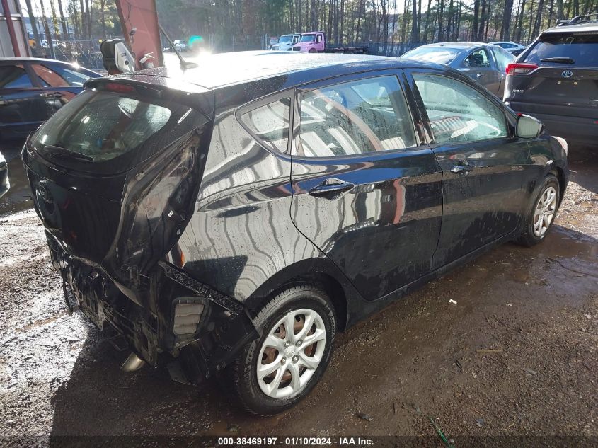 2013 HYUNDAI ACCENT GS - KMHCT5AE2DU125605