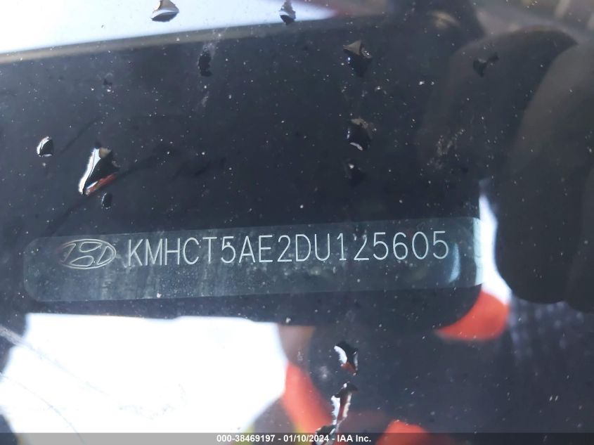 2013 HYUNDAI ACCENT GS - KMHCT5AE2DU125605