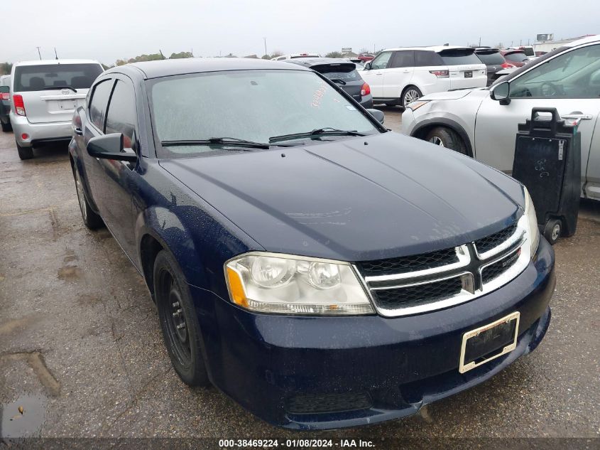 2014 DODGE AVENGER SE - 1C3CDZAB2EN234256