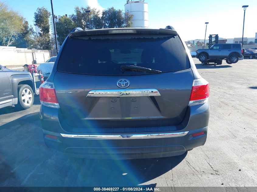 2013 TOYOTA HIGHLANDER LIMITED V6 - 5TDYK3EH0DS092615