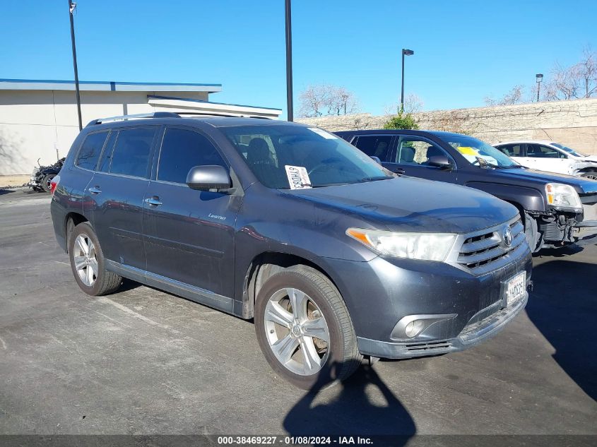 2013 TOYOTA HIGHLANDER LIMITED V6 - 5TDYK3EH0DS092615