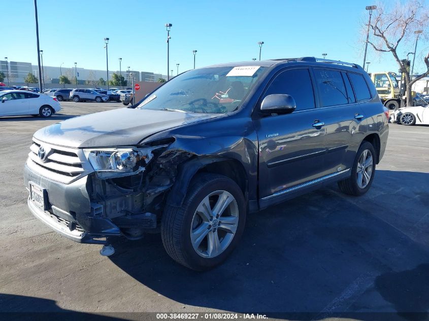 2013 TOYOTA HIGHLANDER LIMITED V6 - 5TDYK3EH0DS092615