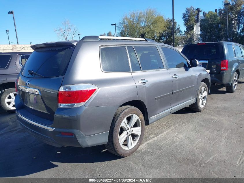 2013 TOYOTA HIGHLANDER LIMITED V6 - 5TDYK3EH0DS092615