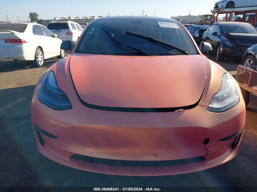 2021 TESLA MODEL 3 STANDARD RANGE PLUS REAR-WHEEL DRIVE - 5YJ3E1EA9MF017473