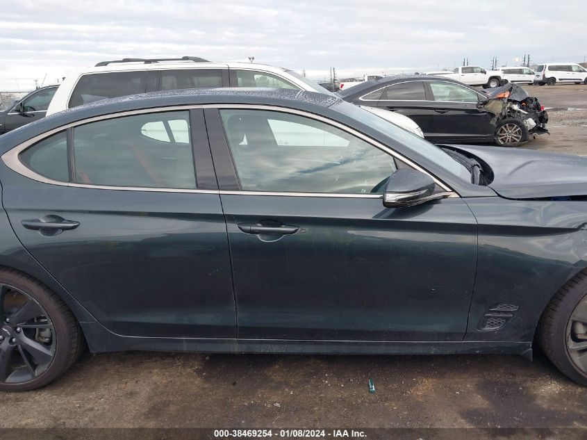 2023 GENESIS G70 PRESTIGE - KMTG34TA7PU111683