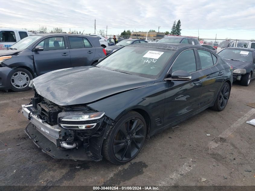 2023 GENESIS G70 PRESTIGE - KMTG34TA7PU111683