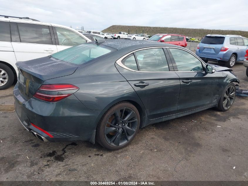 2023 GENESIS G70 PRESTIGE - KMTG34TA7PU111683