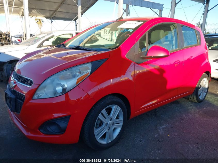 2014 CHEVROLET SPARK 1LT - KL8CD6S9XEC538946