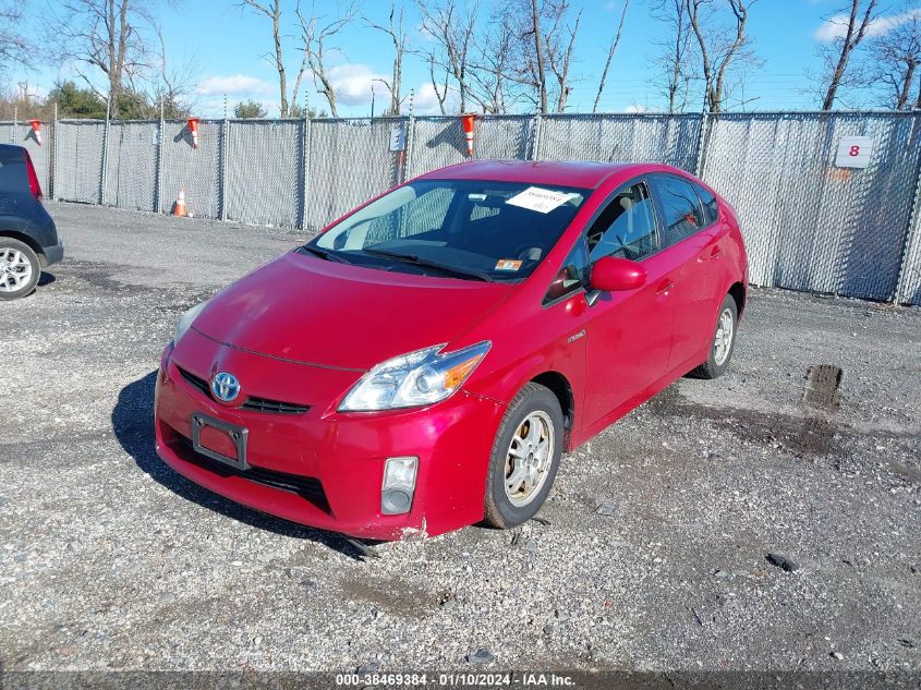 JTDKN3DU0B5357080 | 2011 TOYOTA PRIUS