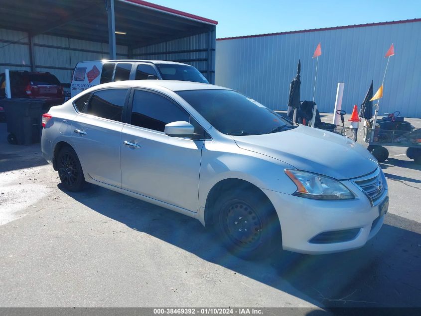 2014 NISSAN SENTRA S - 3N1AB7AP3EL683716