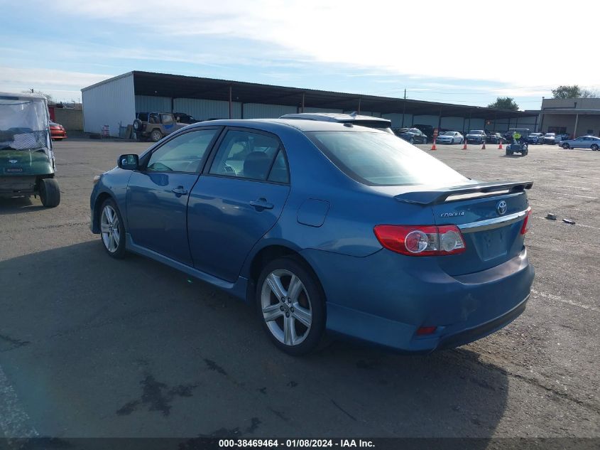 2013 TOYOTA COROLLA S - 5YFBU4EE8DP208843