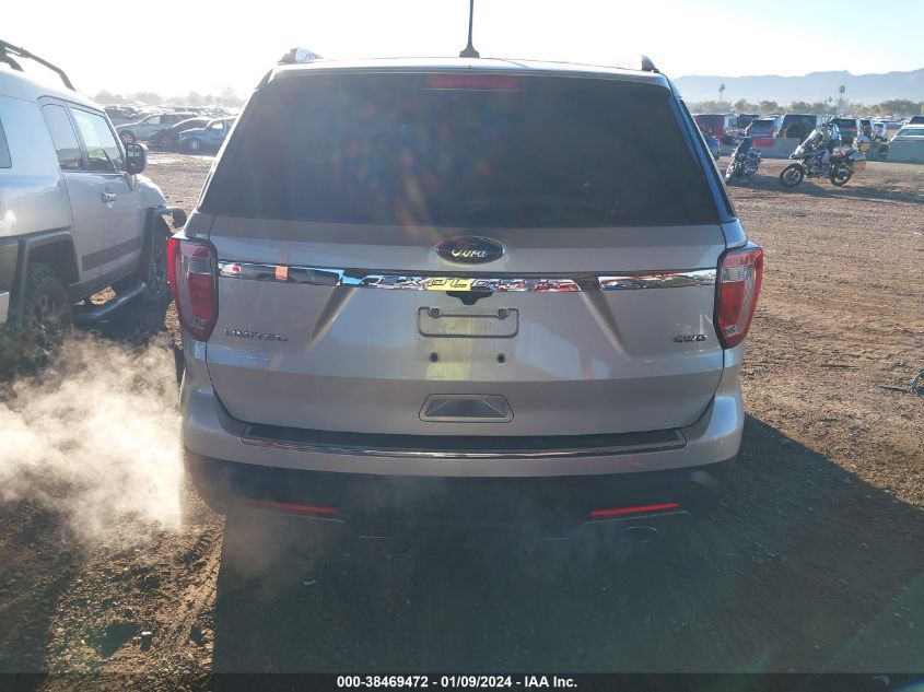 2018 FORD EXPLORER LIMITED - 1FM5K8F80JGB67216