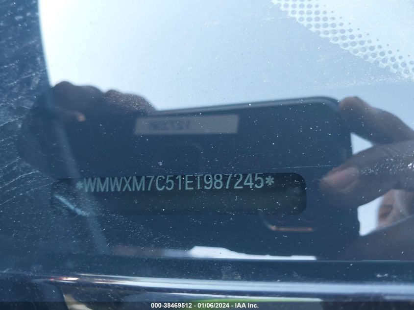 2014 MINI HARDTOP COOPER S - WMWXM7C51ET987245