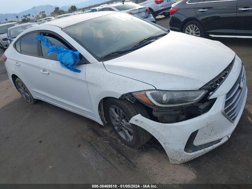 2018 HYUNDAI ELANTRA SEL - 5NPD84LF9JH299395