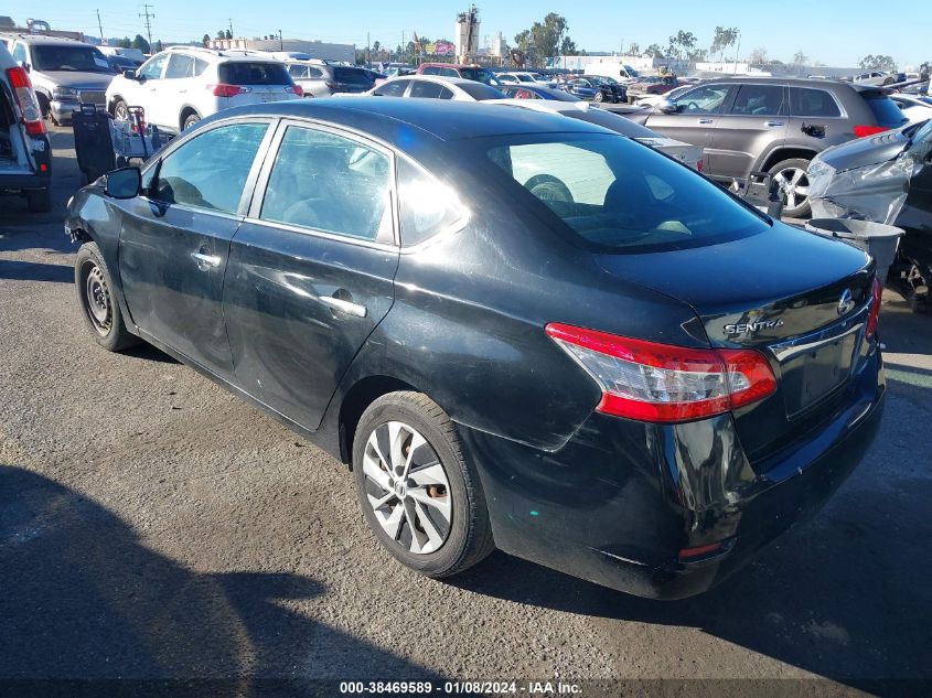 2013 NISSAN SENTRA S/SV/SR/SL - 3N1AB7AP2DL709916