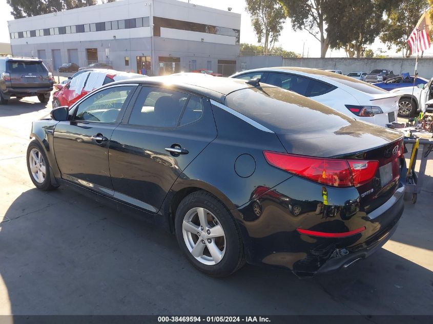 2015 KIA OPTIMA LX - 5XXGM4A75FG500992