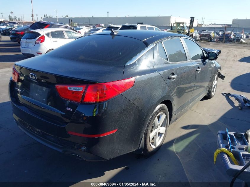 2015 KIA OPTIMA LX - 5XXGM4A75FG500992