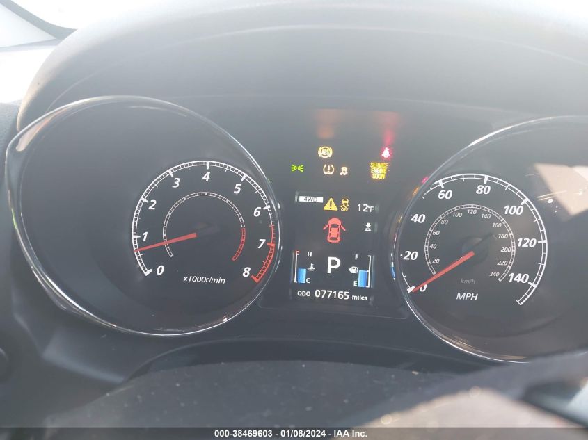2017 MITSUBISHI OUTLANDER SPORT SEL/GT - JA4AR4AW8HZ063207