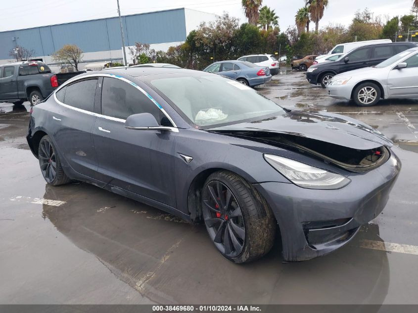 2020 TESLA MODEL 3 PERFORMANCE DUAL MOTOR ALL-WHEEL DRIVE - 5YJ3E1ECXLF647146