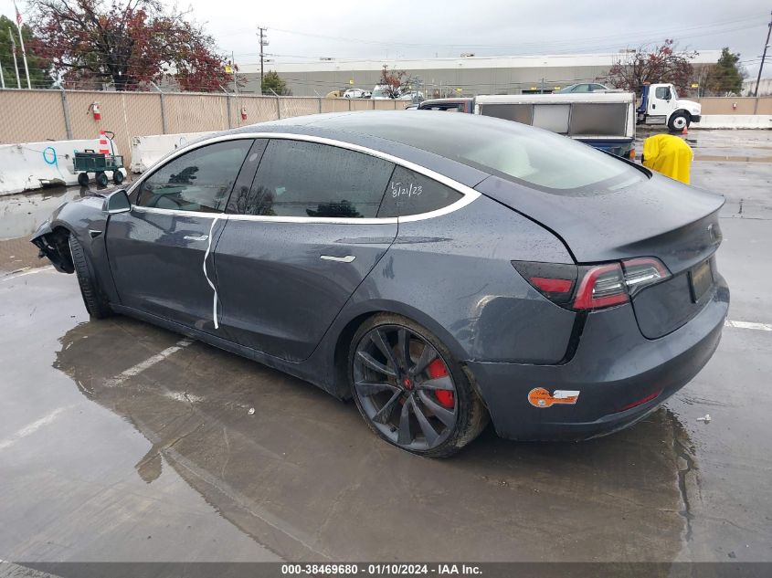 2020 TESLA MODEL 3 PERFORMANCE DUAL MOTOR ALL-WHEEL DRIVE - 5YJ3E1ECXLF647146