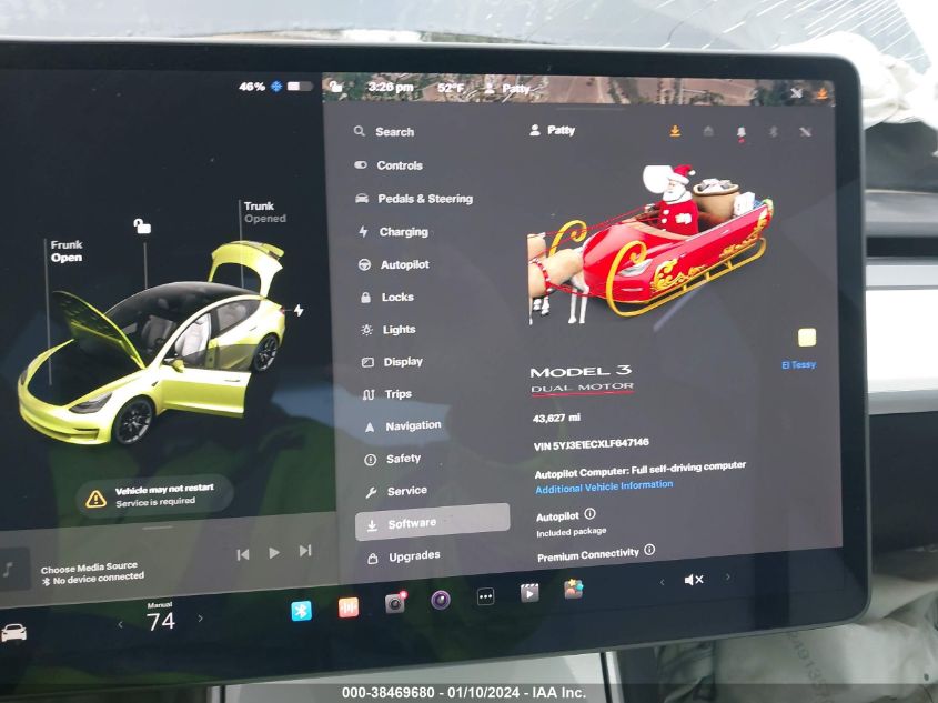 2020 TESLA MODEL 3 PERFORMANCE DUAL MOTOR ALL-WHEEL DRIVE - 5YJ3E1ECXLF647146