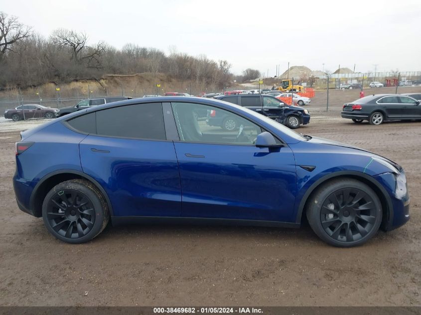 2023 TESLA MODEL Y AWD/LONG RANGE DUAL MOTOR ALL-WHEEL DRIVE - 7SAYGDEE7PA195701