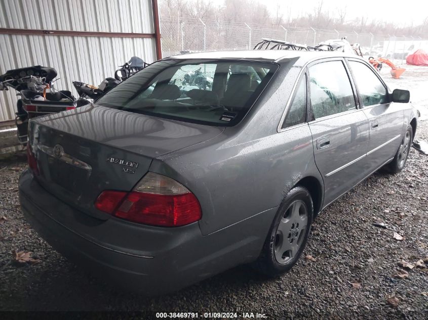 4T1BF28B84U358045 | 2004 TOYOTA AVALON