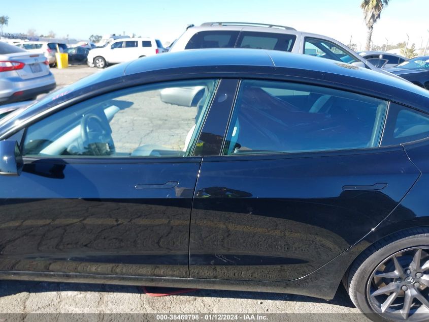 2021 TESLA MODEL 3 STANDARD RANGE PLUS REAR-WHEEL DRIVE - 5YJ3E1EA5MF018443