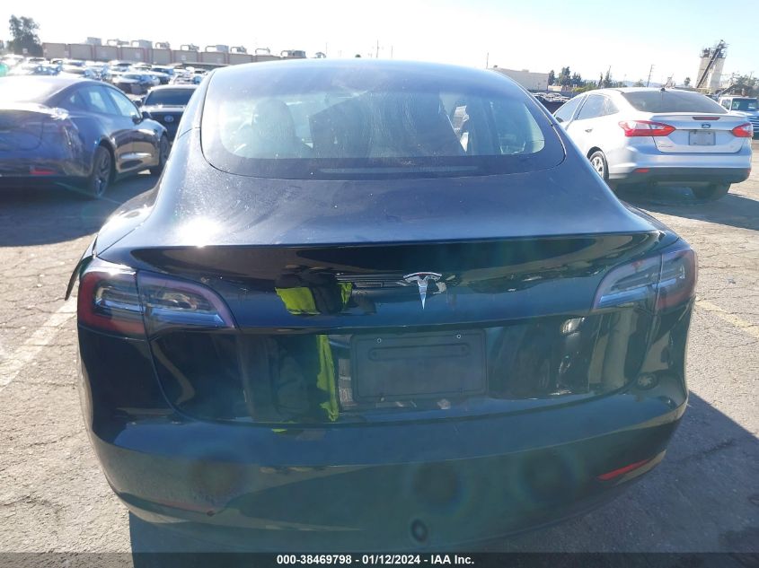 2021 TESLA MODEL 3 STANDARD RANGE PLUS REAR-WHEEL DRIVE - 5YJ3E1EA5MF018443