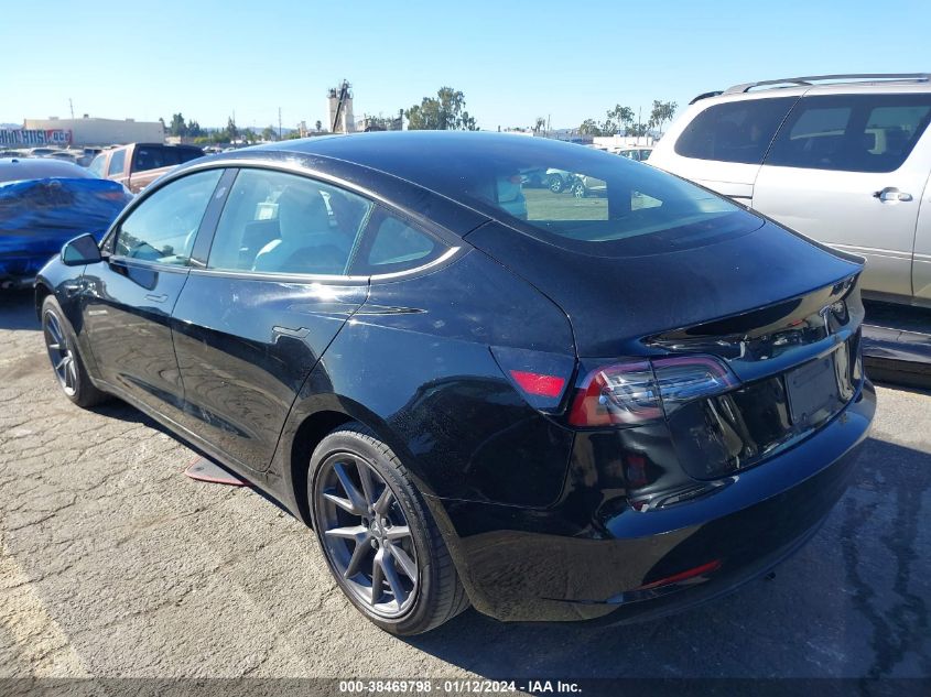 2021 TESLA MODEL 3 STANDARD RANGE PLUS REAR-WHEEL DRIVE - 5YJ3E1EA5MF018443