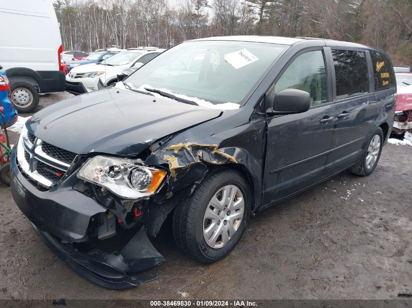 2014 DODGE GRAND CARAVAN SE - 2C4RDGBGXER328330