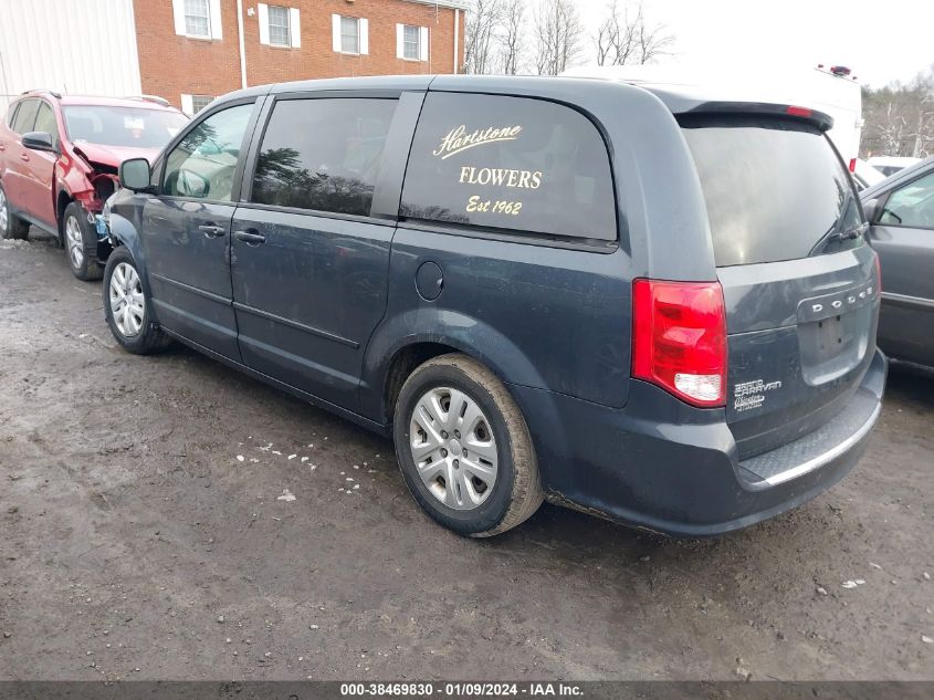 2014 DODGE GRAND CARAVAN SE - 2C4RDGBGXER328330