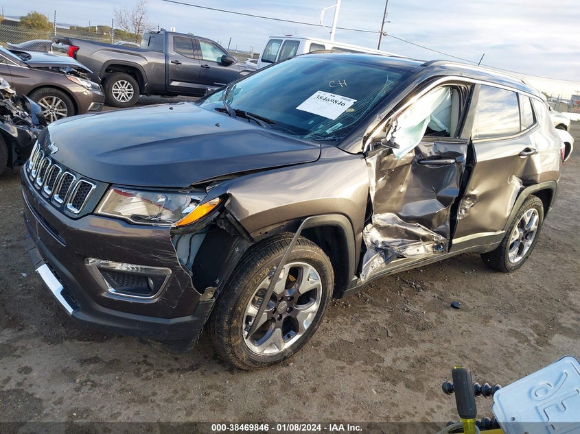 VIN 3C4NJCCB4LT140450 2020 JEEP COMPASS LIMITED