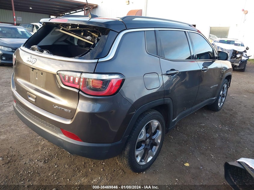 VIN 3C4NJCCB4LT140450 2020 JEEP COMPASS LIMITED
