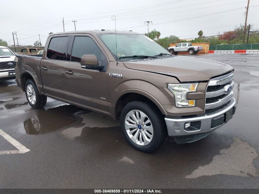 2016 FORD F-150 LARIAT - 1FTEW1CP3GKE56284