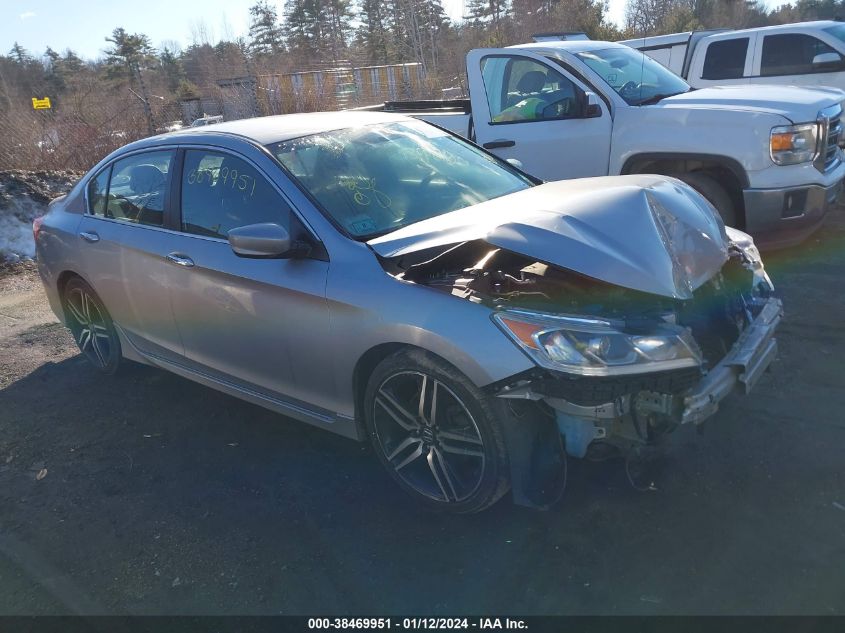 2016 HONDA ACCORD SPORT - 1HGCR2F5XGA057085