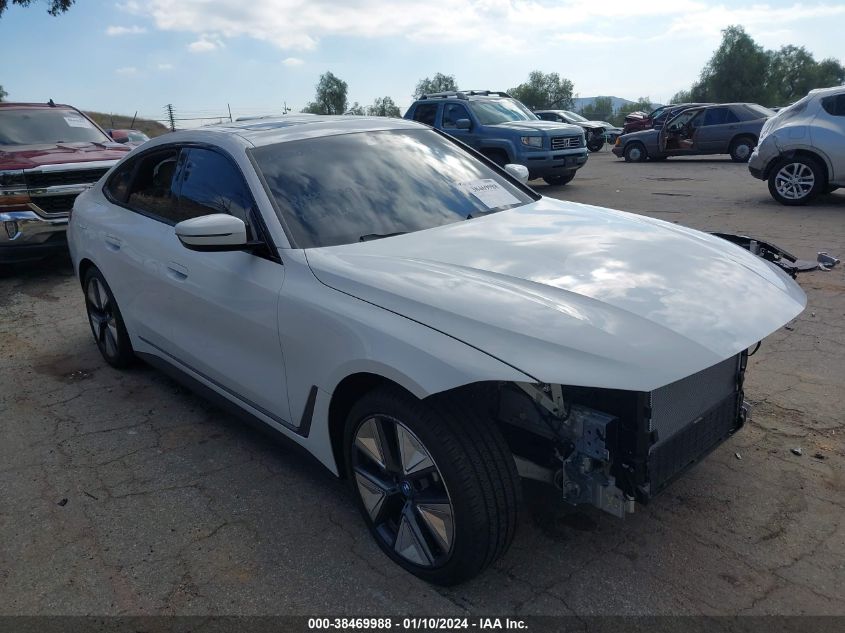 2023 BMW I4 EDRIVE35 - WBY43AW0XPFP84439