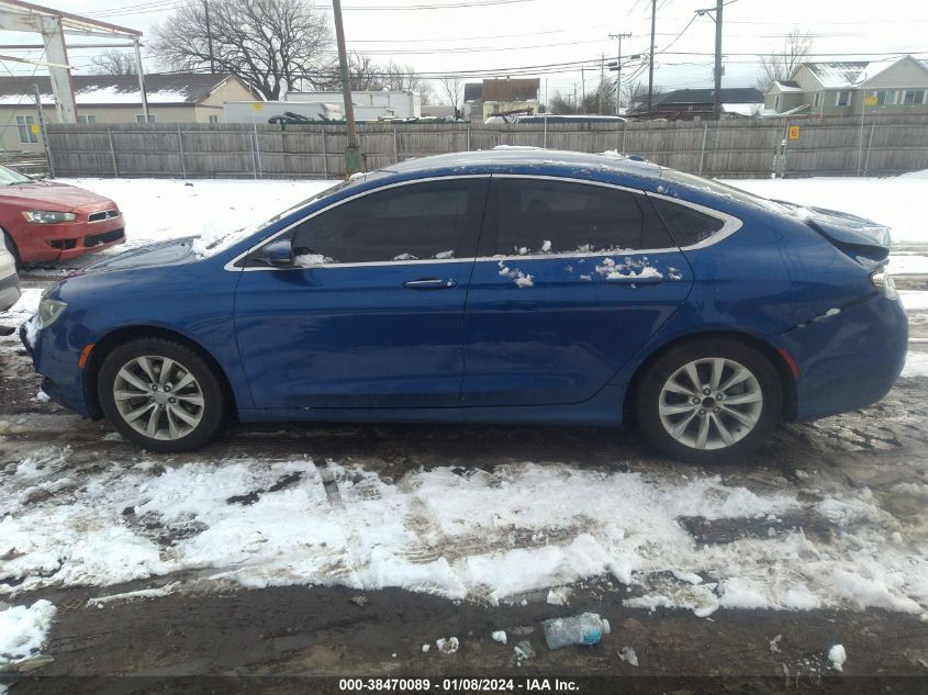 2015 CHRYSLER 200 C - 1C3CCCCG0FN572765