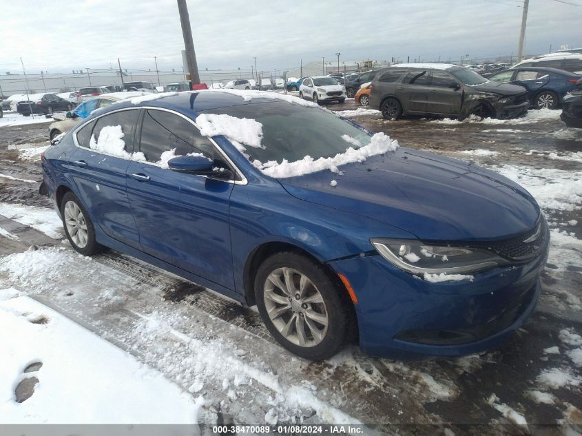 2015 CHRYSLER 200 C - 1C3CCCCG0FN572765