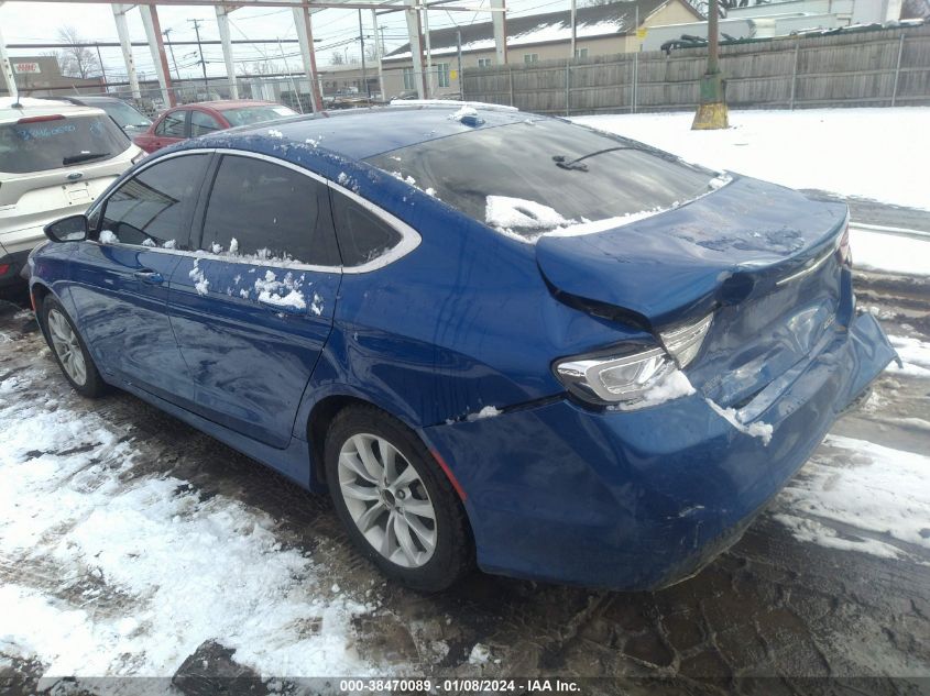 2015 CHRYSLER 200 C - 1C3CCCCG0FN572765