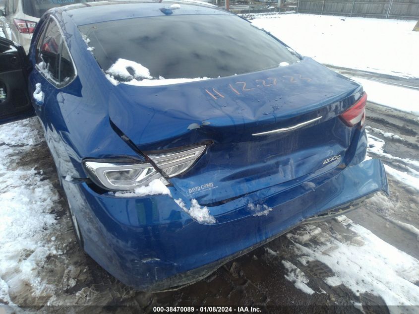 2015 CHRYSLER 200 C - 1C3CCCCG0FN572765